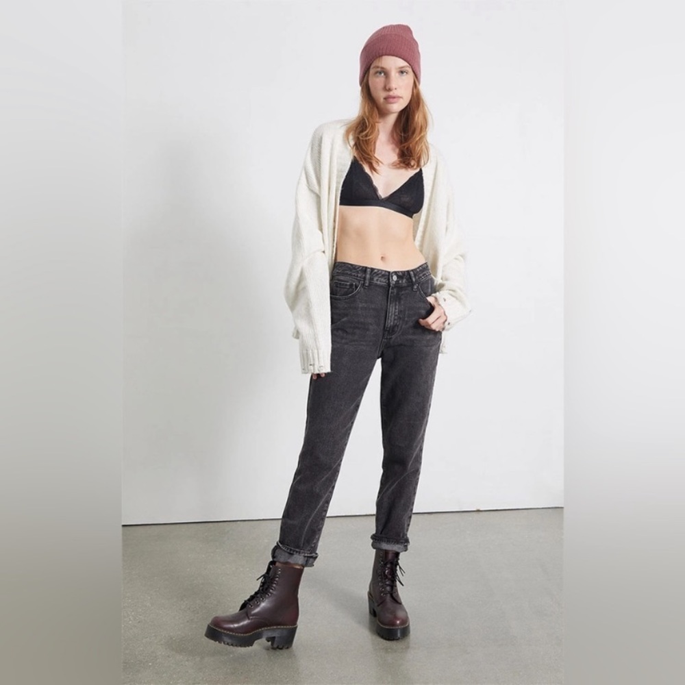 PACSUN BLACK Mom Jeans